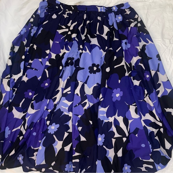 Cato Dresses & Skirts - Floral Blue and Black Women's Maxi Skirt